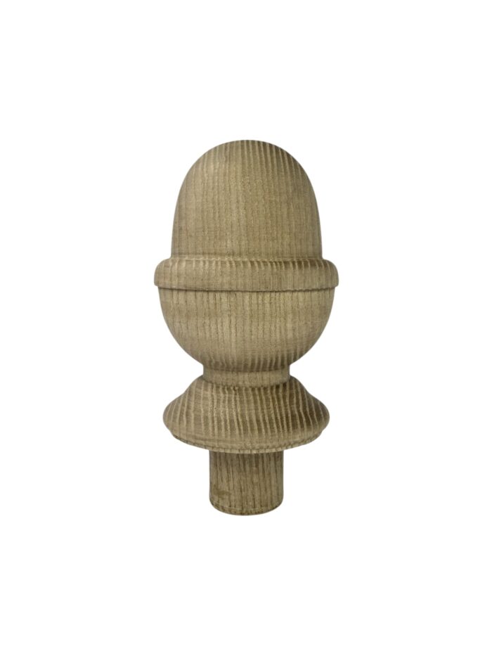 Oak Acorn Newel Cap 83mm