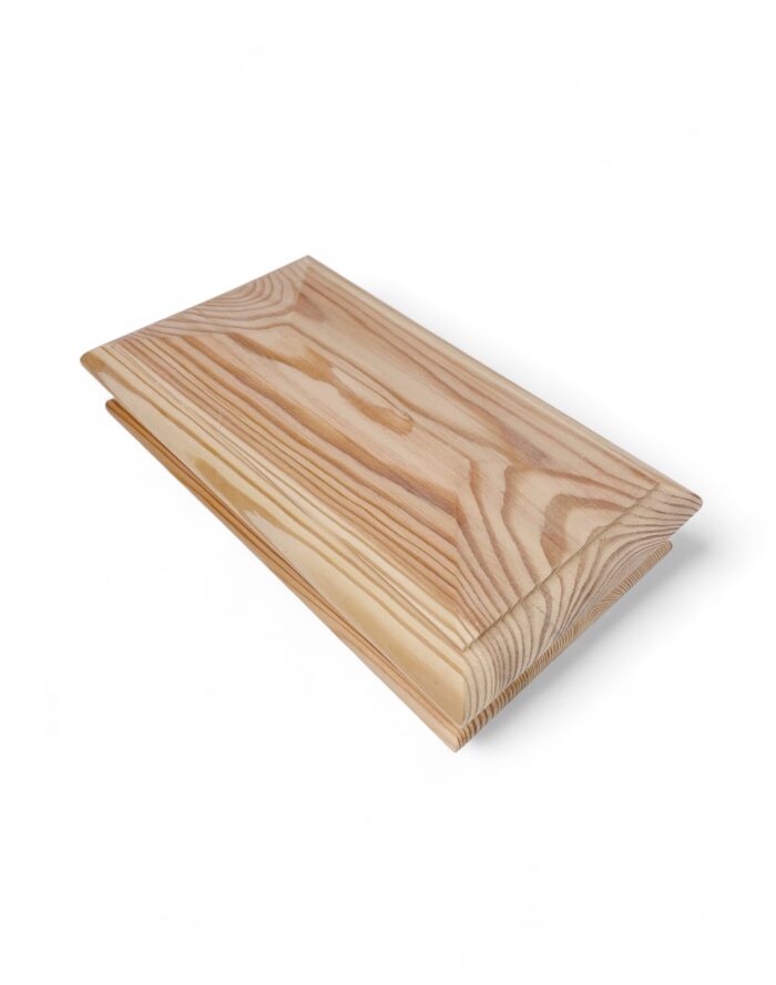 Pine Double Pyramid Newel Cap 140mm x 70mm - Image 2