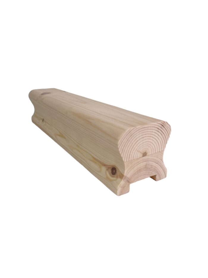 Pine Stair Handrail and Baserail 41mm - In Various Lengths - Image 2