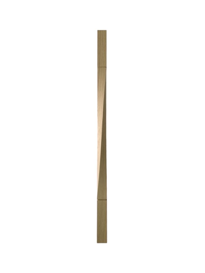 Hemlock Contemporary Raymond Twist Stair Spindle 41mm x 1100mm