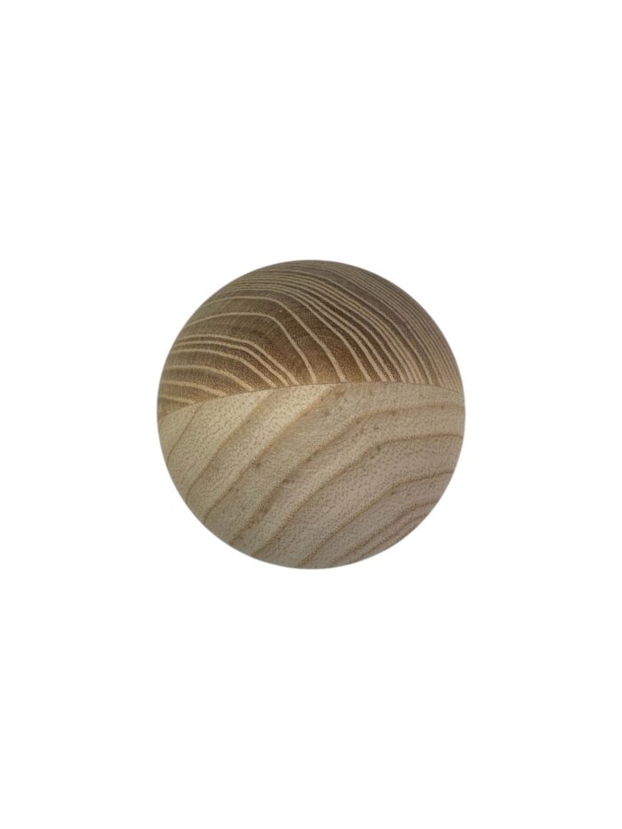 Ash Mushroom Newel Cap 90mm - Image 2