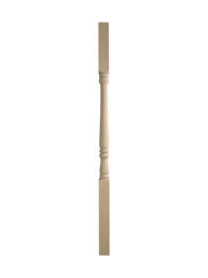 Ash Turned Georgian Stair Spindle 41mm x 900mm