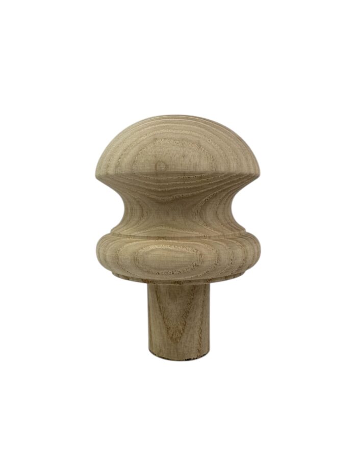 Ash Mushroom Newel Cap 90mm