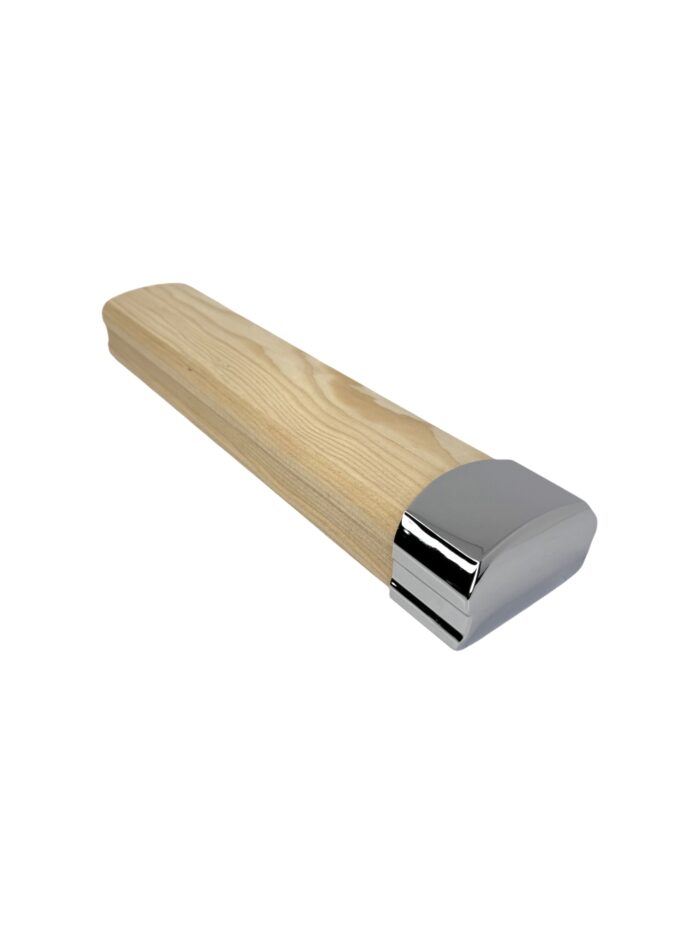 1.8m Solution Ash & Chrome or Brushed Nickel Wall Handrail Kit