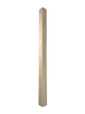 Ash Square Newel Post 90mm x 90mm - In Various Lengths