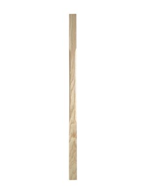 Ash Stop Chamfered Stair Spindle 41mm x 900mm