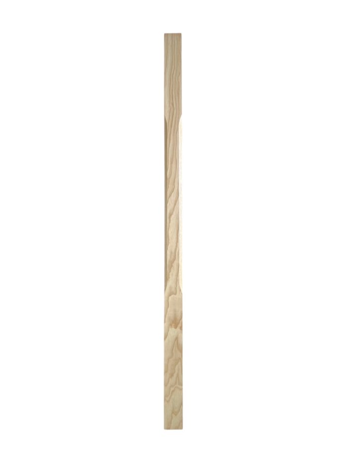 Ash Stop Chamfered Stair Spindle 41mm x 900mm