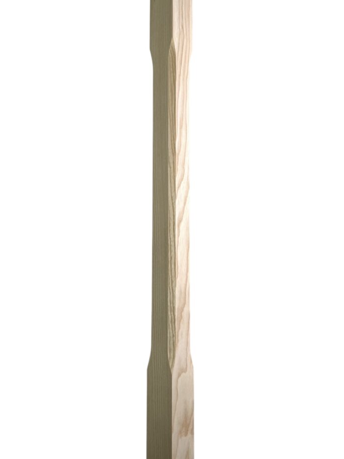Ash Stop Chamfered Stair Spindle 41mm x 900mm - Image 2