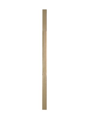 Ash Stop Ovolo Stair Spindle 41mm x 900mm