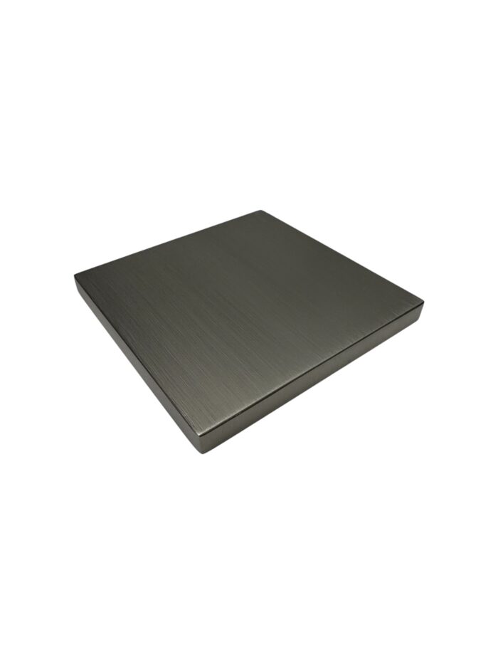 Brushed Metal Square Modern Cap - Image 10