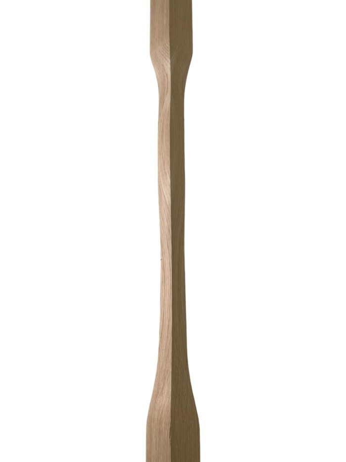 Oak Exeter Contemporary Stair Spindle 41mm x 900mm - Image 3
