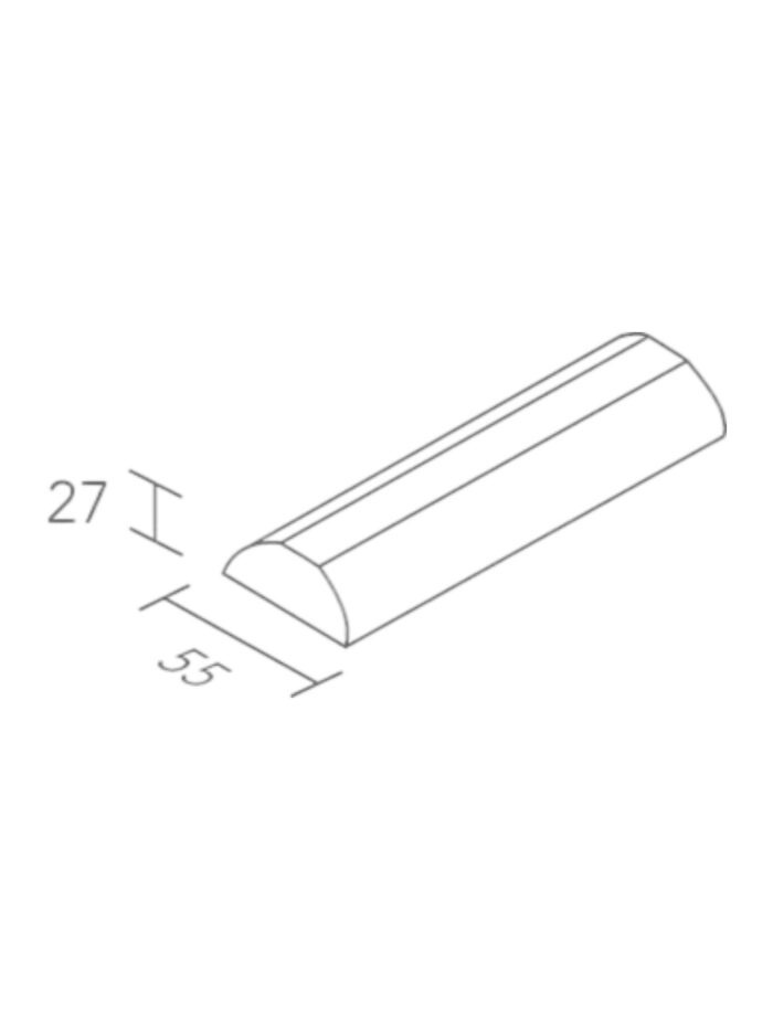 Fusion Pine Baserail Prefinished 4200mm - Image 2