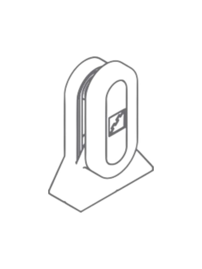 Fusion Chrome Glass Panel Brackets (Pack of 8) - Image 3