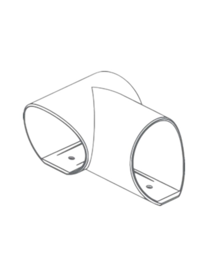 Fusion Chrome Horizontal Right Hand Turn - Image 2