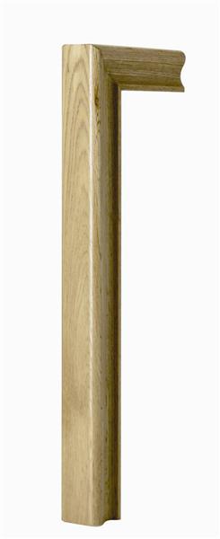 Oak Goose Neck Handrail Fitting
