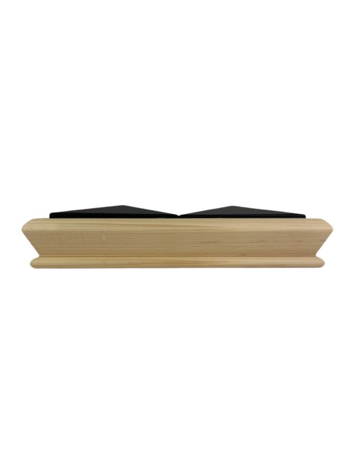 Unique Timber & Double Black Pyramid Newel Cap 90mm x 180mm - In Various Timbers - Image 7
