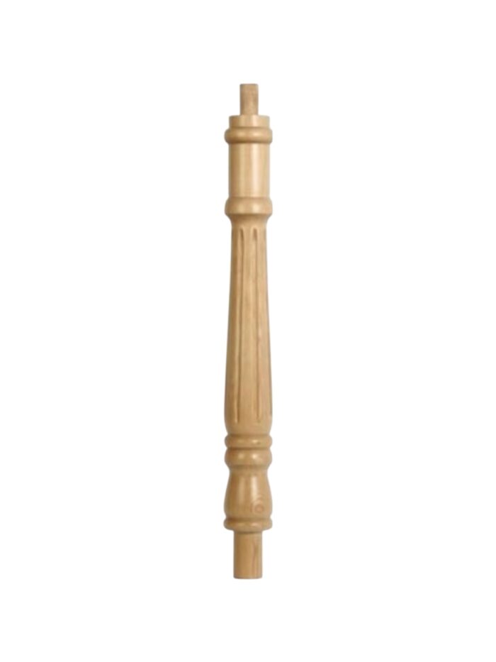 Hemlock Fluted Georgian Continuous Newel Post 90mm x 675mm