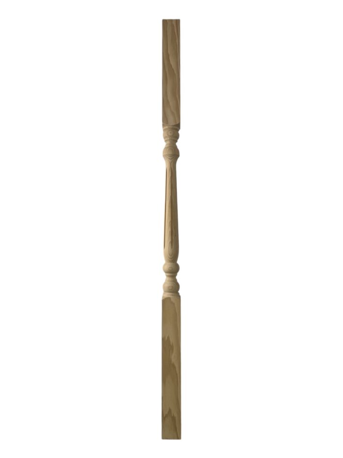 Hemlock Fluted Colonial Stair Spindle 41mm x 900mm