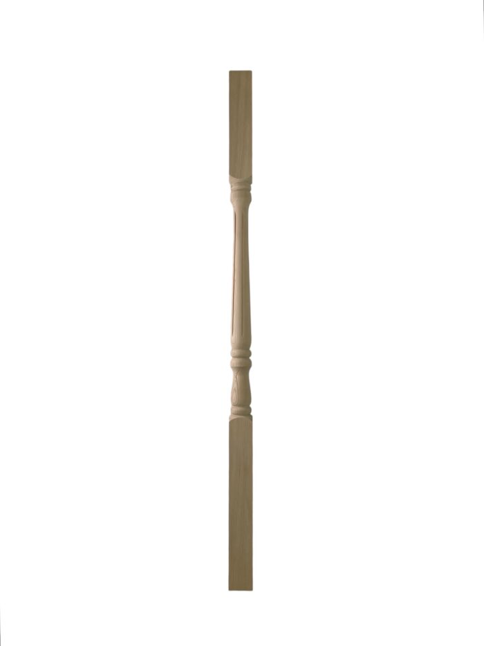Hemlock Fluted Georgian Stair Spindle 35mm x 900mm