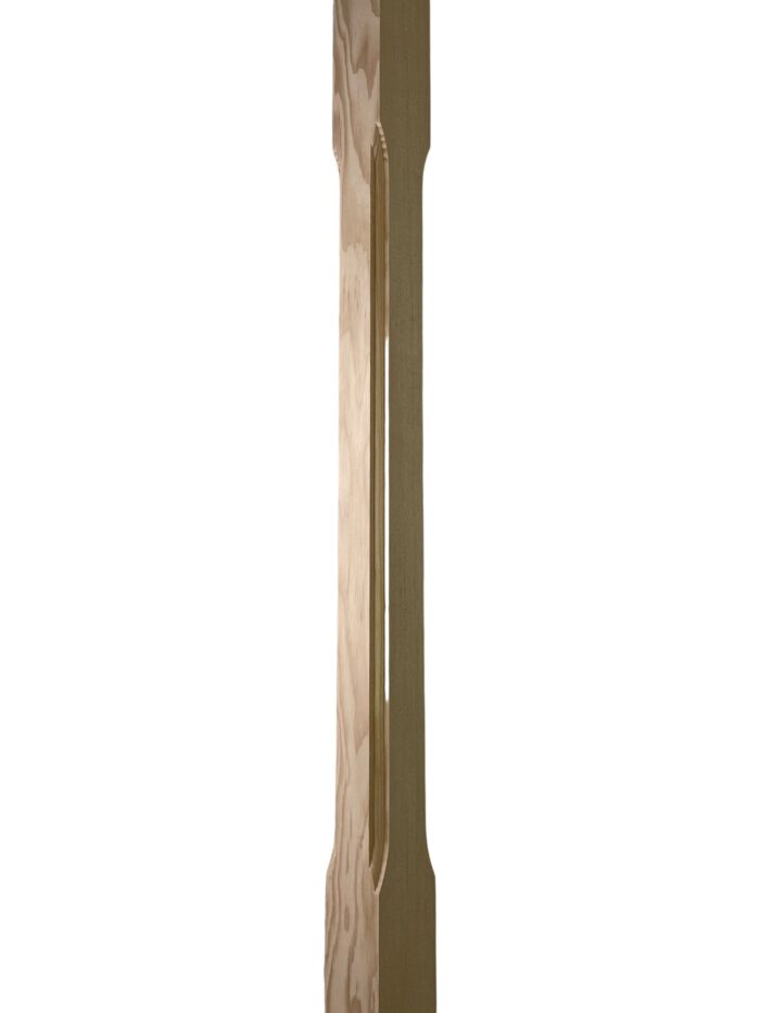 Hemlock Stop Ovolo Stair Spindle 41mm x 900mm - Image 2