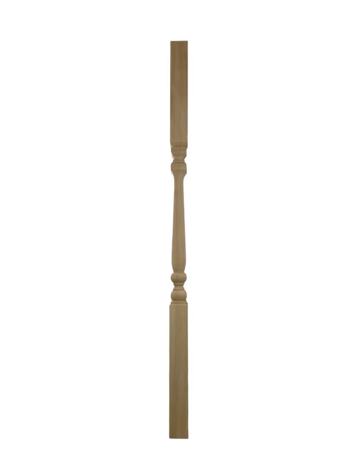 Hemlock Provincial Square Stair Spindle 35mm x 1100mm