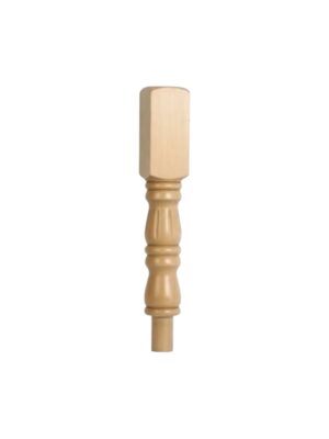 Hemlock Fluted Georgian Pulpit Newel Post 90mm x 500mm