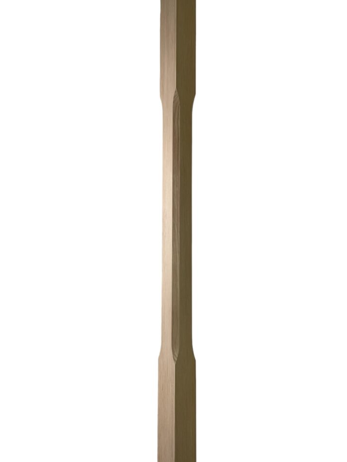Hemlock Stop Chamfered Stair Spindle 41mm x 1100mm - Image 2