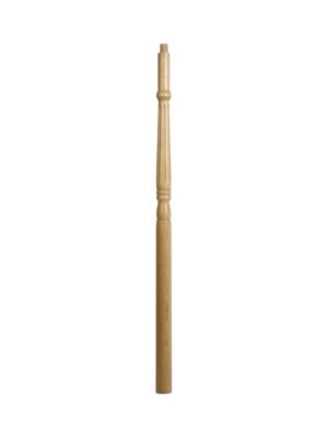 Hemlock Fluted Georgian Volute Newel Post