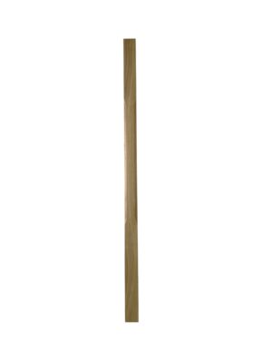 Oak Stop Chamfer Stair Spindle 35mm x 900mm