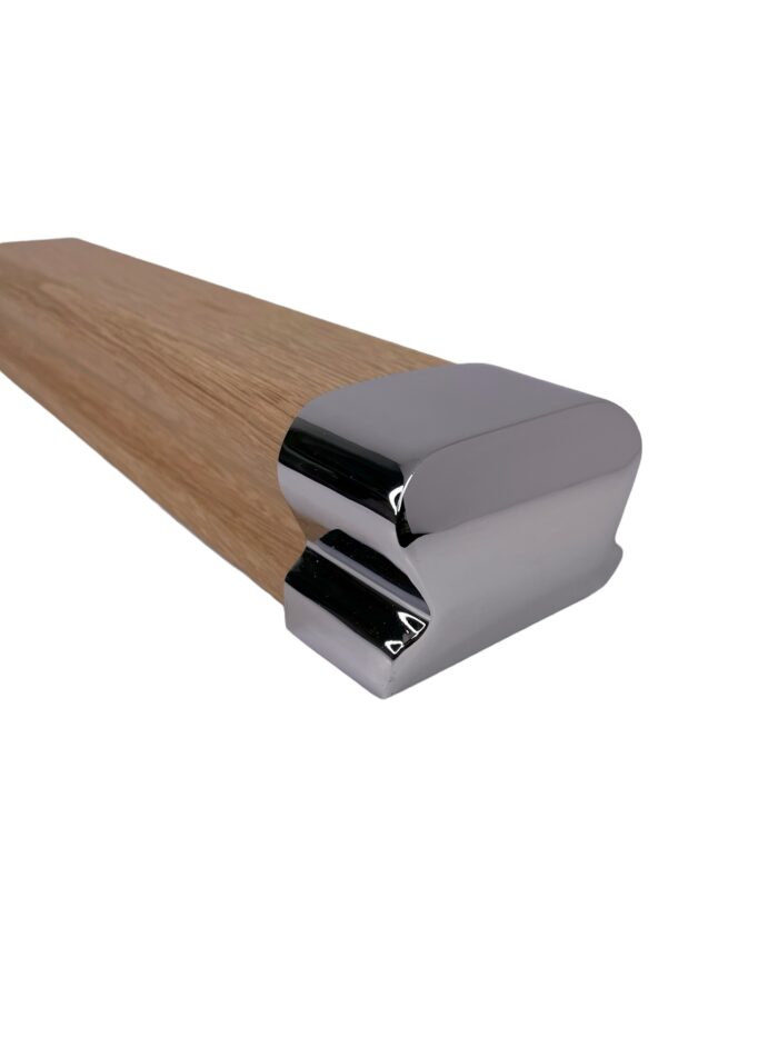 Chrome Low Profile End Cap - Image 2