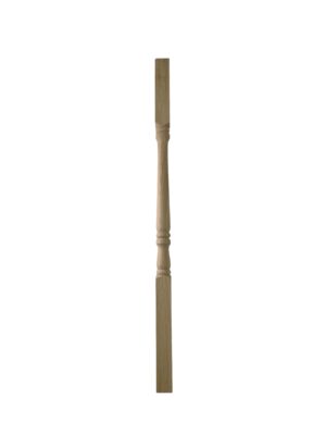 Oak Turned Georgian Stair Spindle 35mm x 900mm