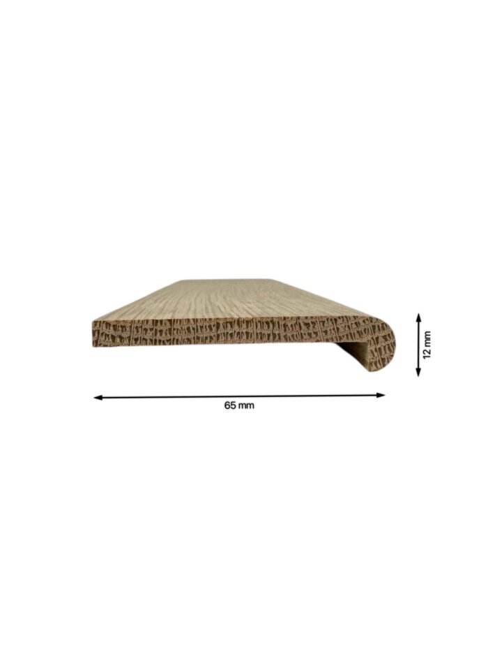 Oak Hockey Stick Moulding 3000mm x 65mm x 12mm - Image 4