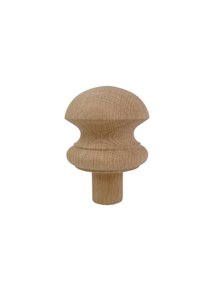 Oak Mushroom Newel Cap 83mm