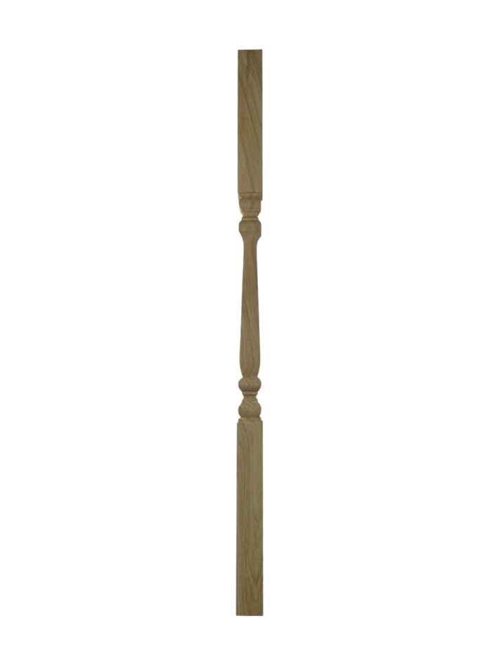 Oak Provincial Square Stair Spindle 35mm x 1100mm