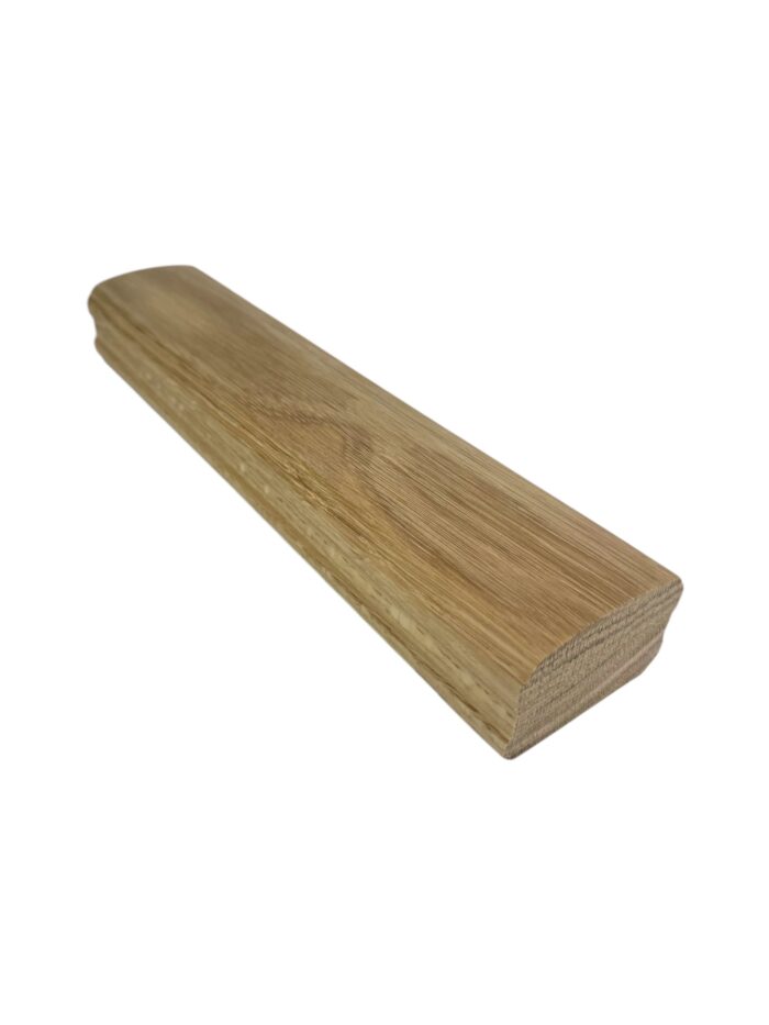 3.9m Solution Oak & Chrome or Brushed Nickel Wall Handrail Kit - Image 6