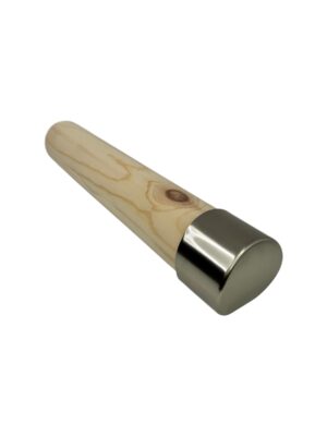 1.0m Mopstick Pine & Chrome or Brushed Nickel Wall Handrail Kit
