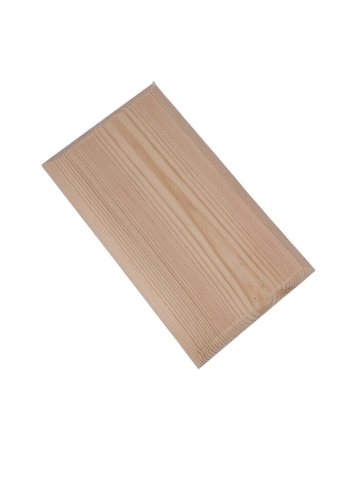 Pine DOUBLE Flat Newel Cap 140mm x 70mm - Image 2