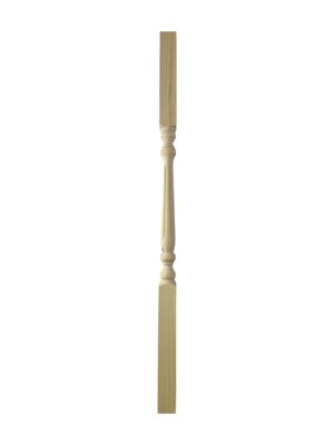 Ash Fluted Colonial Stair Spindle 41mm x 900mm