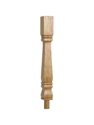 Pine Provincial Square Newel Post 90mm x 730mm