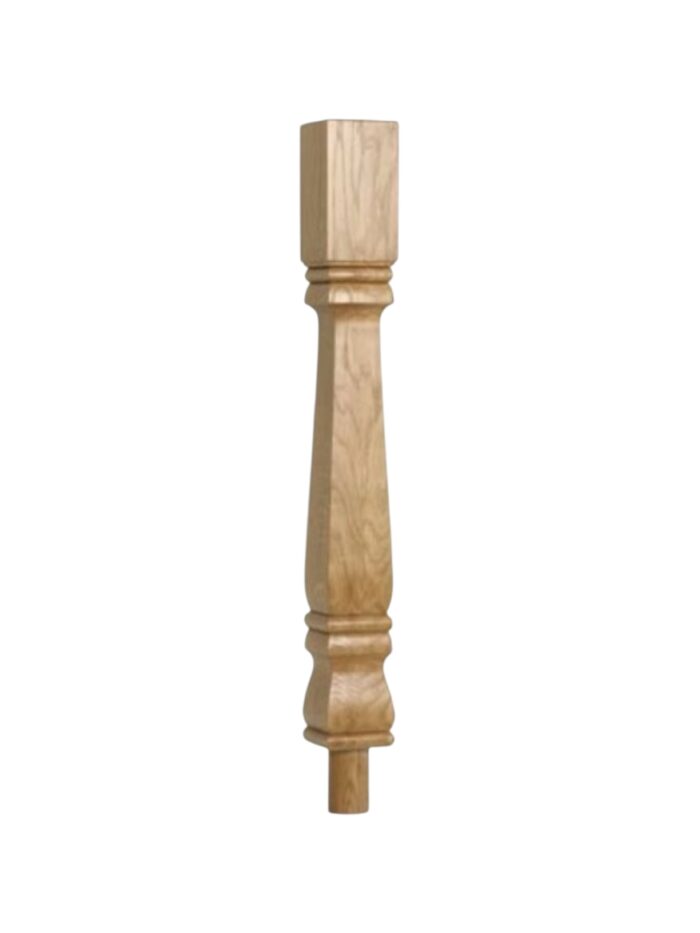 Pine Provincial Square Newel Post 90mm x 730mm