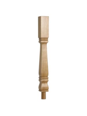 Pine Provincial Square Newel Post 90mm x 790mm