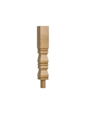 Pine Provincial Square Pulpit Newel 90mm x 500mm