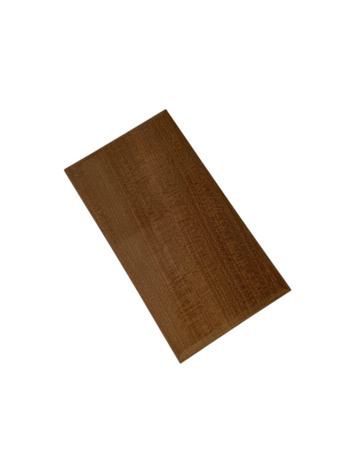 Sapele DOUBLE Flat Newel Cap 90mm x 188mm - Image 2