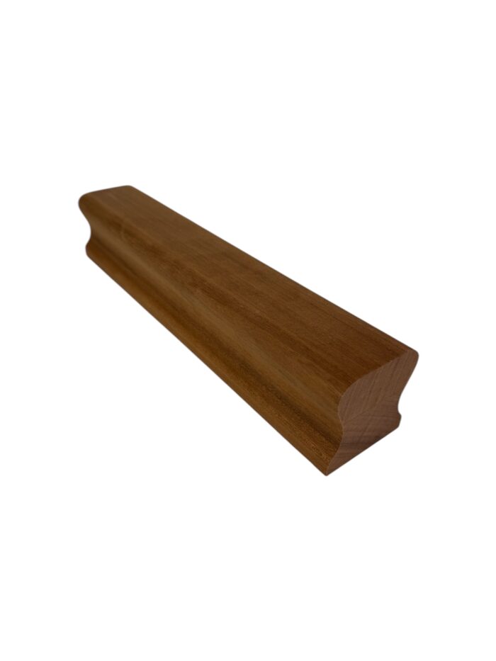 2.4m Traditional Sapele Wall Handrail Kit - Chrome or Brushed - Image 6