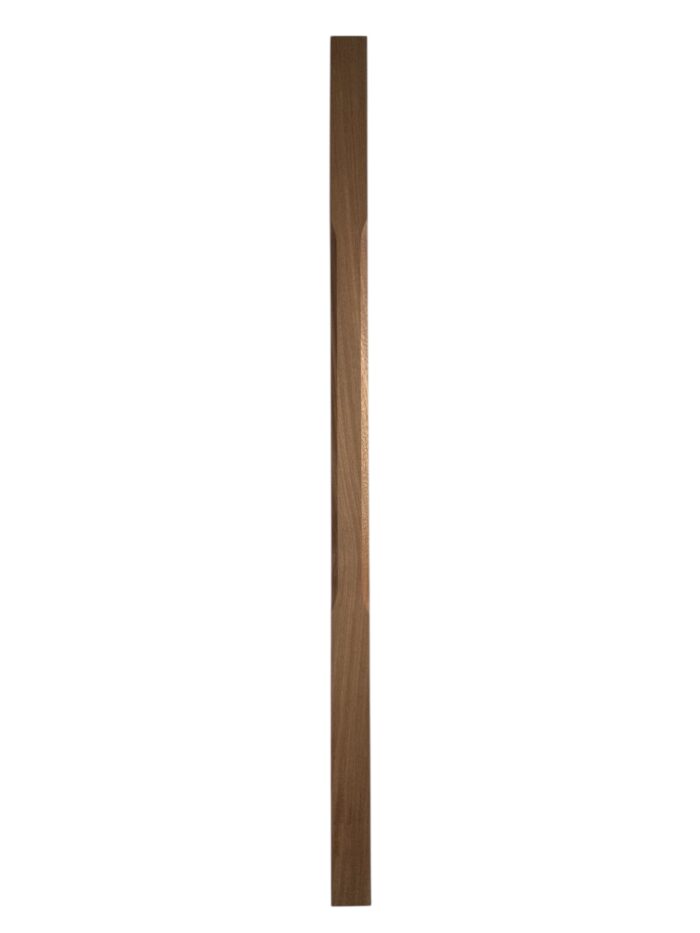 Sapele Stop Chamfered Stair Spindle 41mm x 1100mm