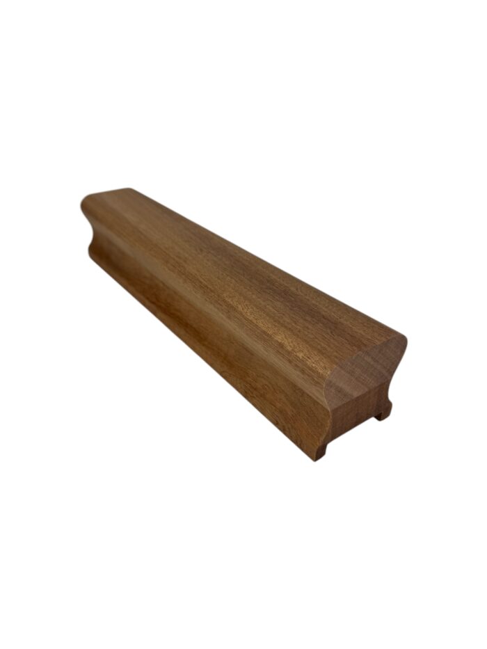 Sapele Stair Handrail and Baserail 41mm - In Various Lengths - Image 2
