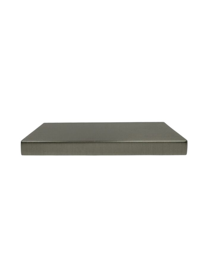 Brushed HALF Metal Square Modern Cap - Image 4