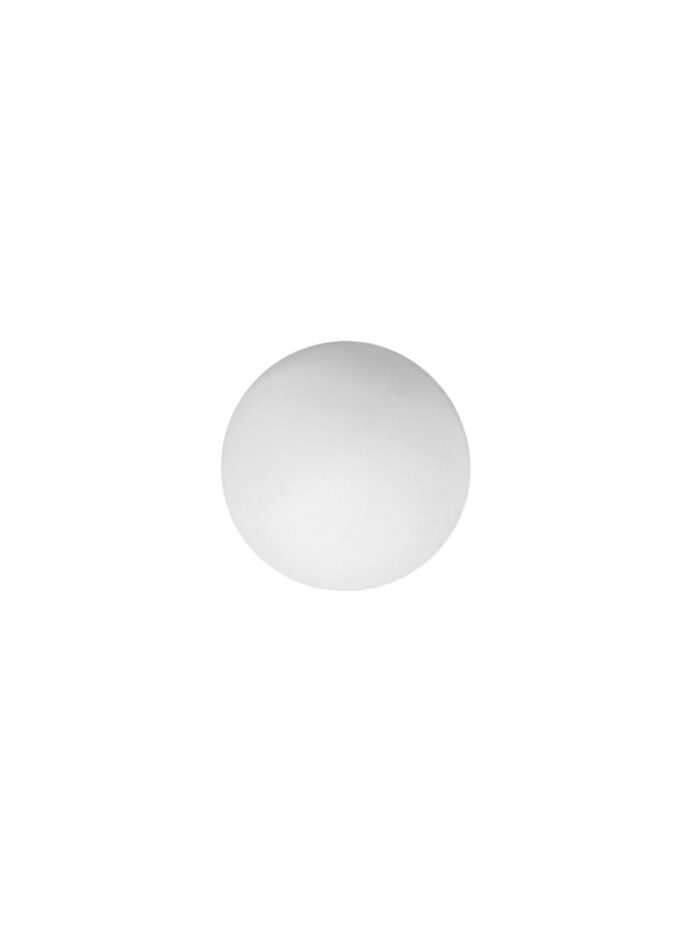 White Primed Ball Newel Cap 90mm - Image 2