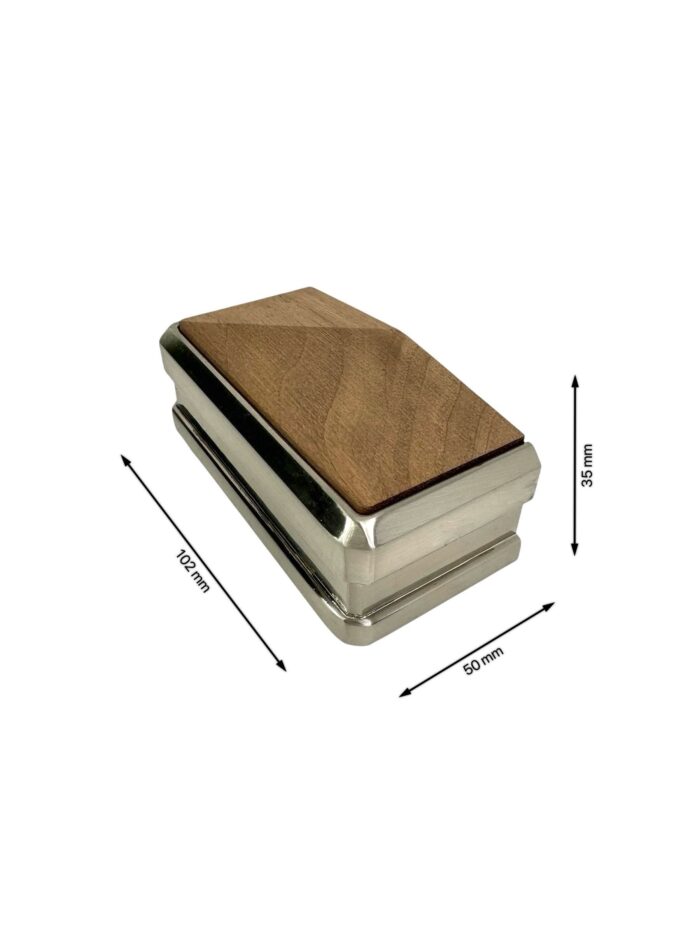 Solution HALF Brushed Nickel Newel Cap - Image 13