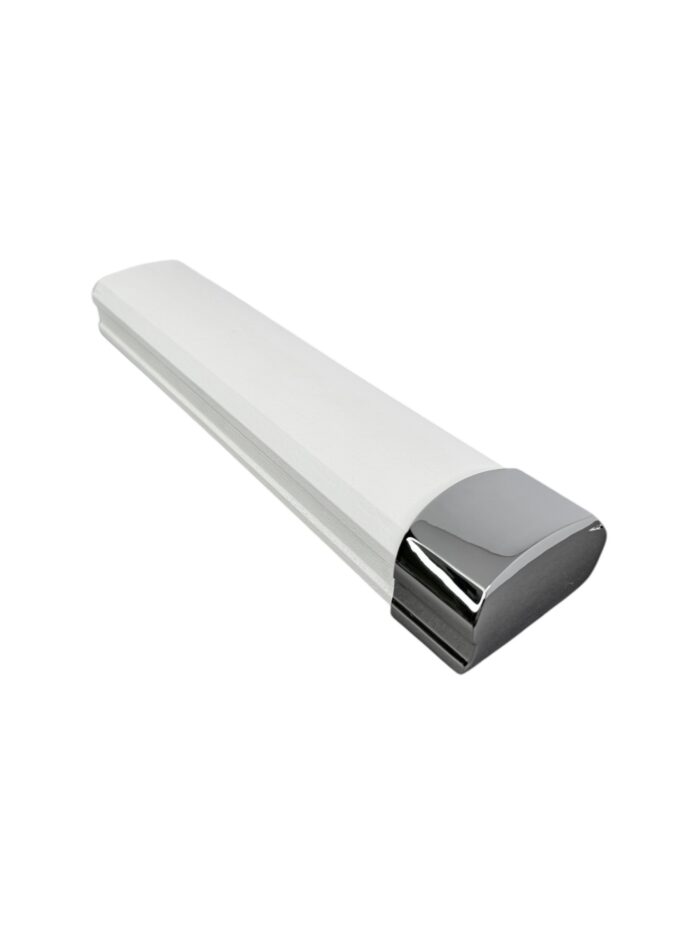 4.2m Solution White Primed & Chrome or Brushed Nickel Wall Handrail Kit